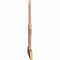 Ekena Millwork Richland Timber Gable Bracket, Western Red Cedar, 72"W x 42"H x 1 1/2"D x 5 1/2"F, 14/12 Pitch GBW072X42X0206RIC00SWR - alternate 4